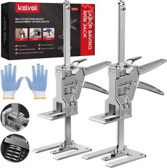 Labor Saving Arm Jack Two Pack Stainless Steel Lifting Tools 330 lbs Height 9.5