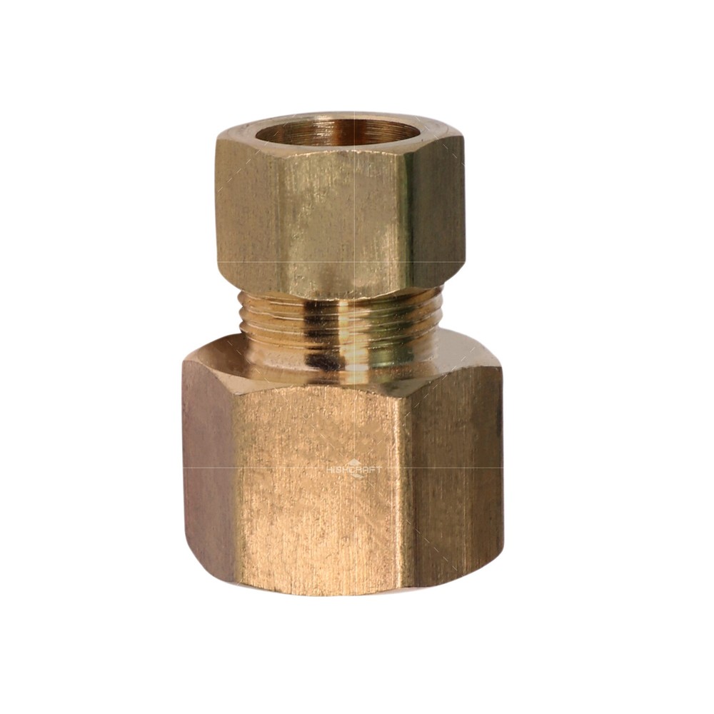 Highcraft Compression x Female Reducing Adapter Pipe Fitting Lead Free Brass USA