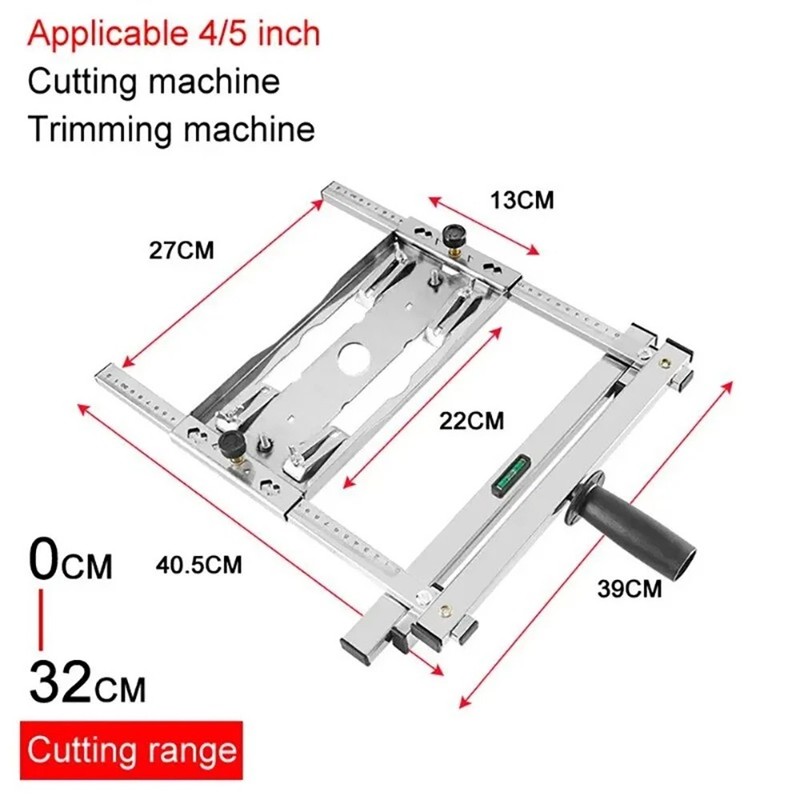 Cutting Machine Edge Guide Positioner 12.6 Inch Adjustable Circular Saw Guide US gallery