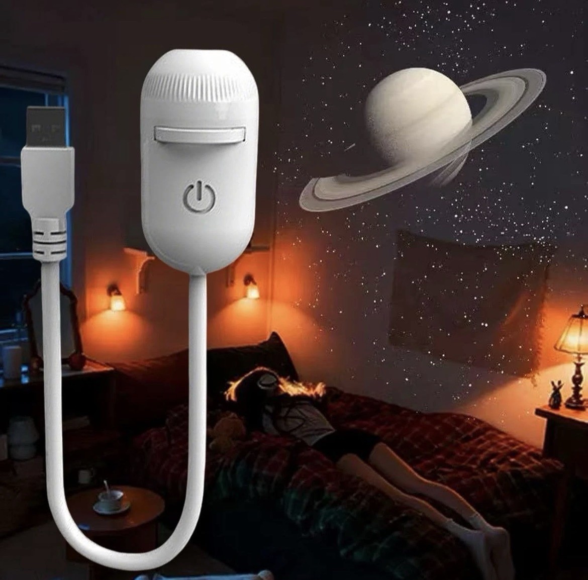 Galaxy projector, 2-in-1 starry sky projector night light, high-resolution 12Pcs gallery