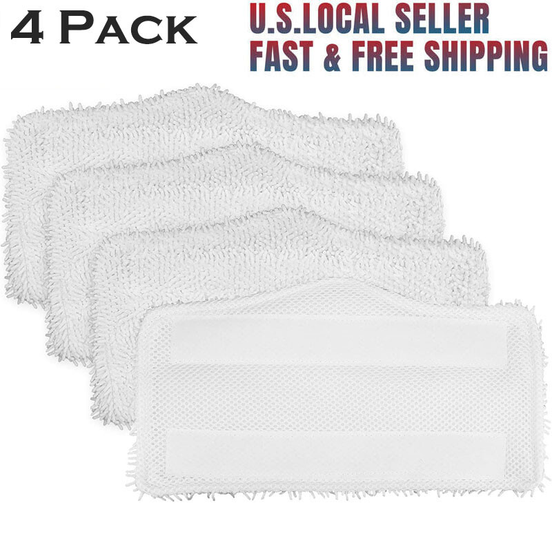 4 Pack Replacement Washable Cleaning Pad for Shark Steam & Spray Mop SK S series gallery