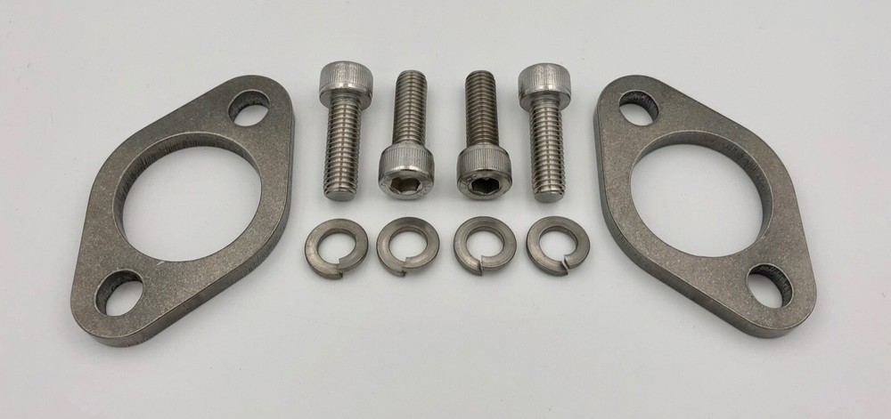 PREDATOR 670cc V-TWIN HARBOR FREIGHT CUSTOM EXHAUST FLANGE SET GO KART MINI BIKE
