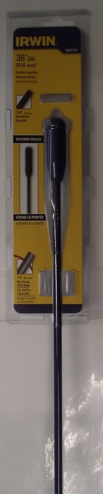 IRWIN 1890736 Flexible Extension 1/4" Shank 1/4" Connection 36" Long gallery