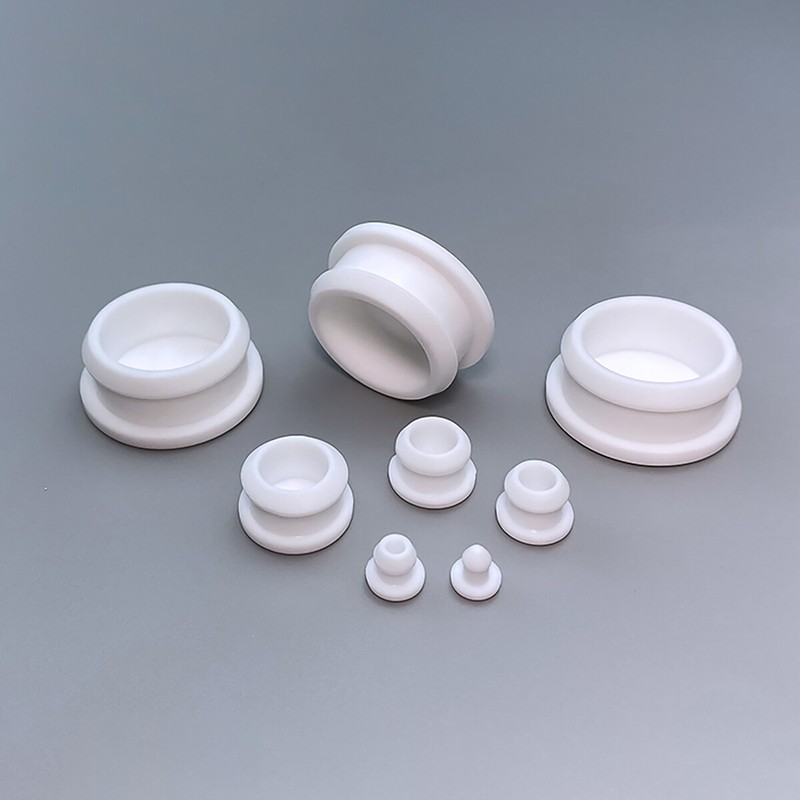 White/Black/Grey/Clear Snap-on Hole Plug 2.5mm - 14mm Silicone Blanking End Caps gallery