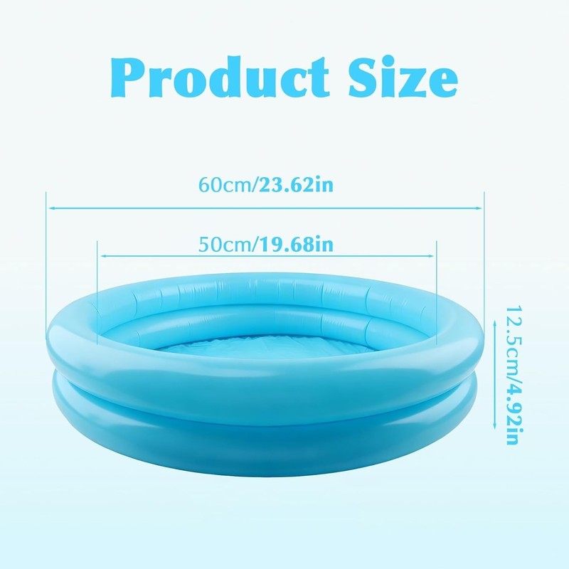 Thickened Base Inflatable Pool - Perfect for Indoor & Outdoor Summer Enjoyment gallery