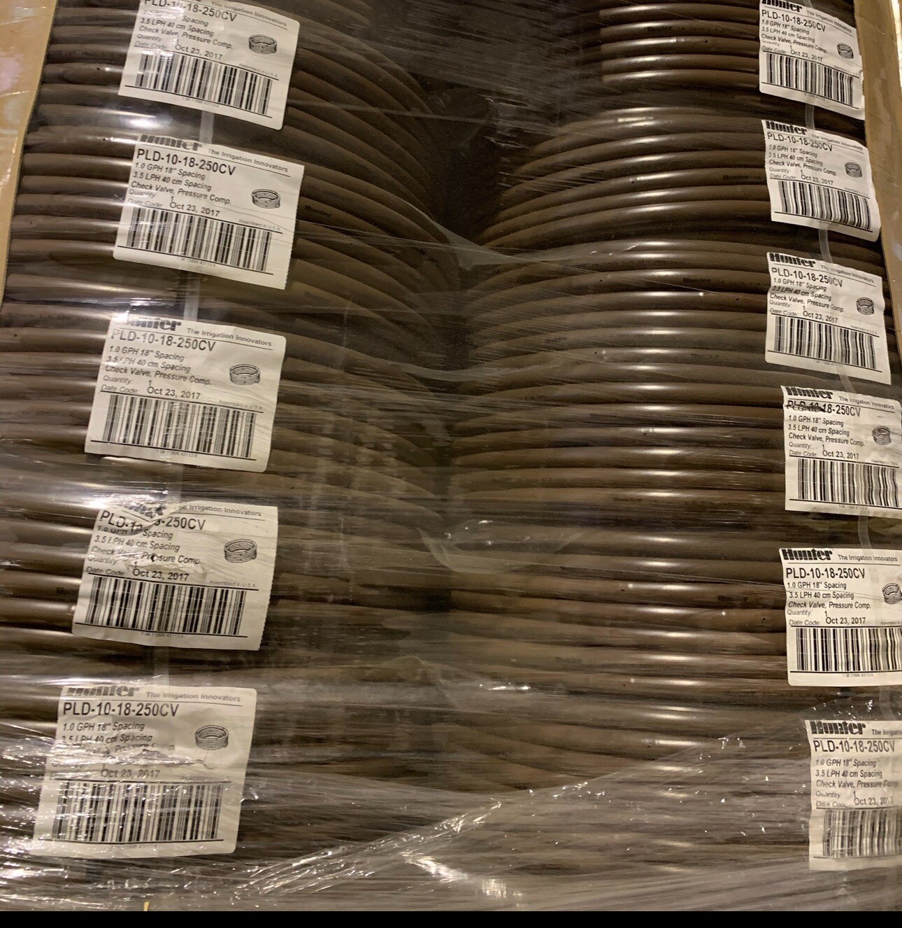 1/2 In. X 250 Ft. 1-GPH Pressure Compensating Emitter Tubing with 18 In. Spacing gallery