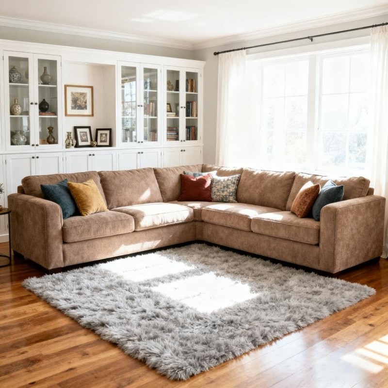LazyMe Universal Sectional Sofa Interlocking, Sectional Couch Connectors, Sof... gallery