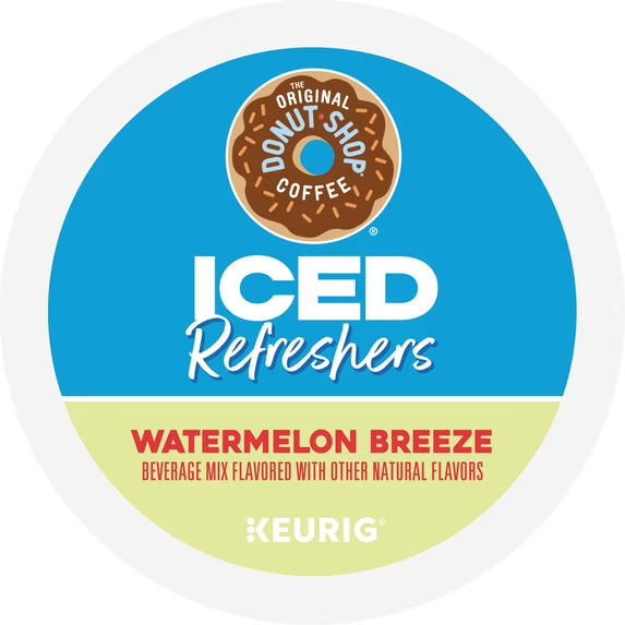 The Original Donut Shop, Iced Refreshers Watermelon Breeze Flavor K-Cup Pods,10C gallery