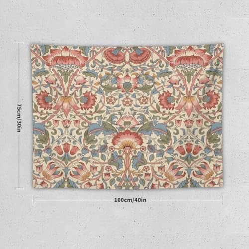 Focusbrite William Morris Tapestry, Vintage Rustic Art 30"L x 40"W Morris-1 gallery