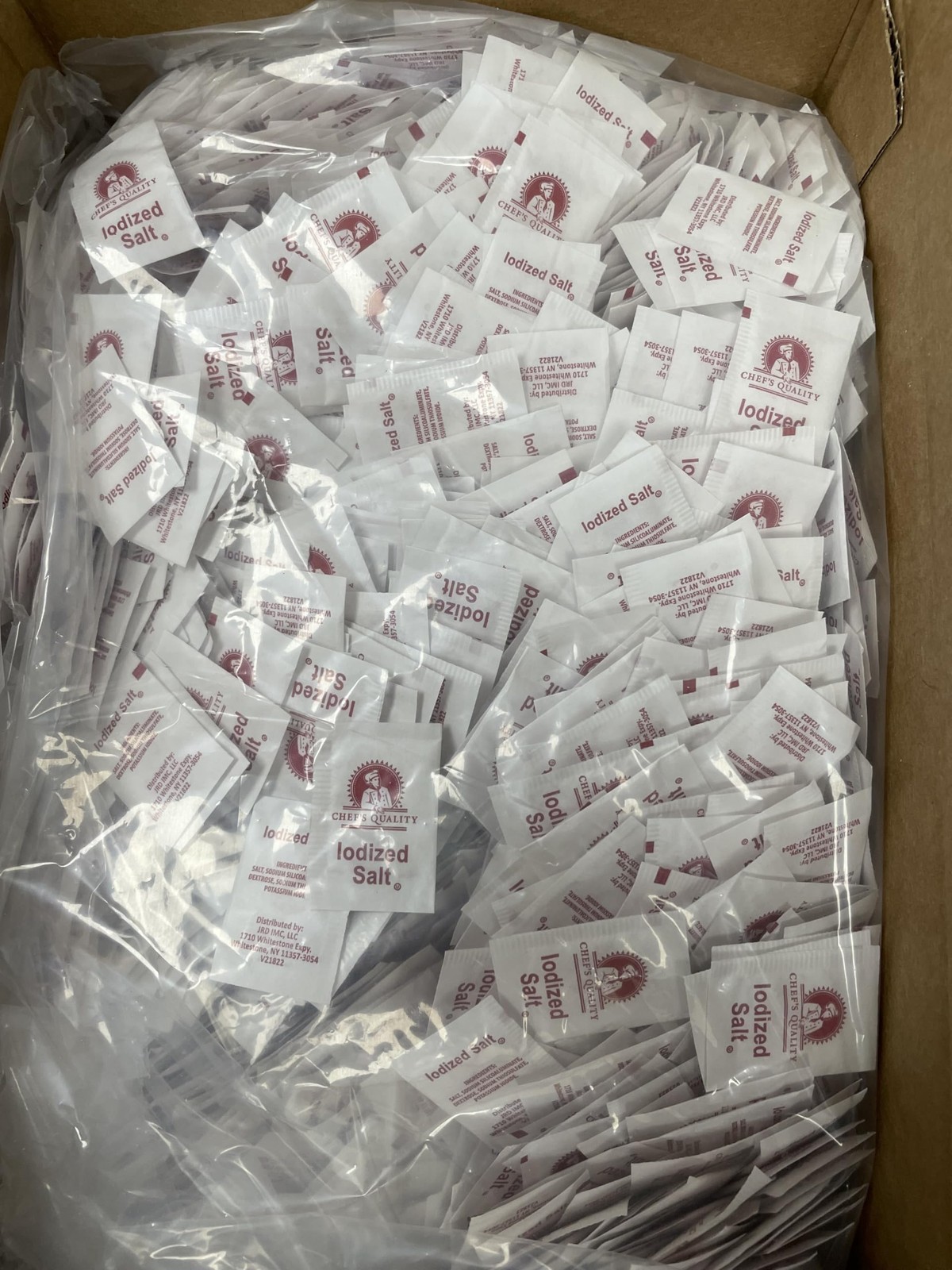 Individual Salt Packets - Portable Salt Packets - OU-Kosher (1000 Salt Packets) gallery