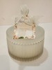 Candle Bloom And Prosper Glass, Lid 5.4 Oz Creamy Tuberose New open Box gallery
