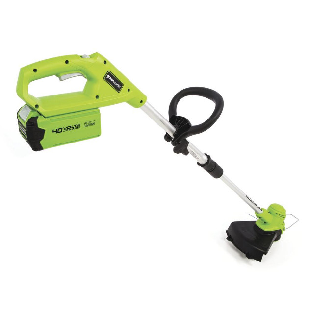 Cordless String Trimmer Edger Yard Weed Eater Wacker w/ 40-Volt Battery Charger gallery