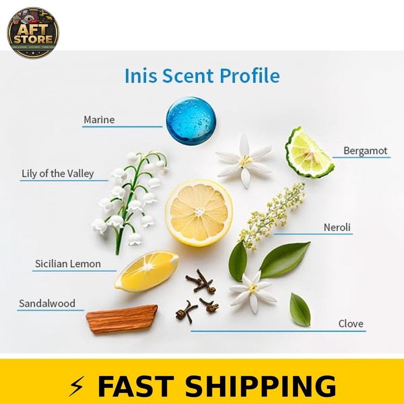 Inis Clean Ocean Reed Diffuser Set - 3.3fl oz gallery