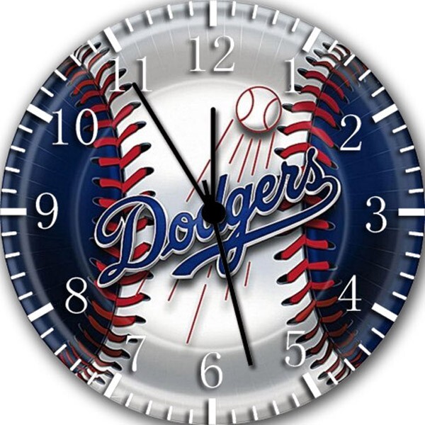 Dodgers Wall Clock E85 Personalized option with adding name gallery