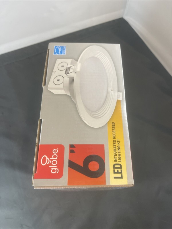 Globe 6 Inch Led Integrated Recessed Lighting Kit 65W 750 Lumens gallery