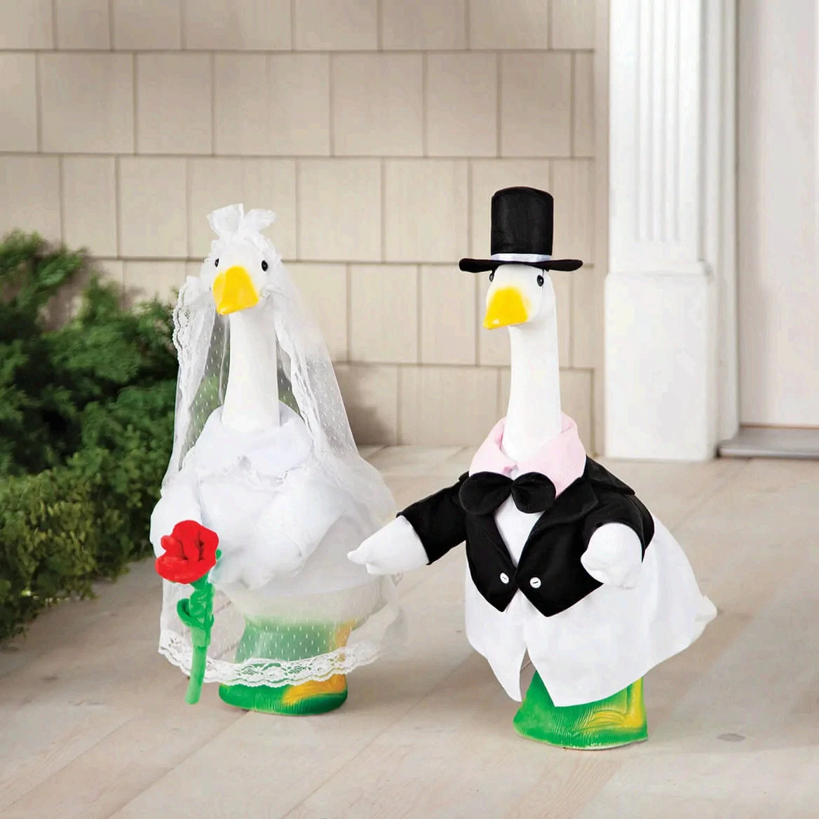Wedding Couple Large Goose Outfits by Gagglevillee 377986 NEW NO IMPORT FEES gallery