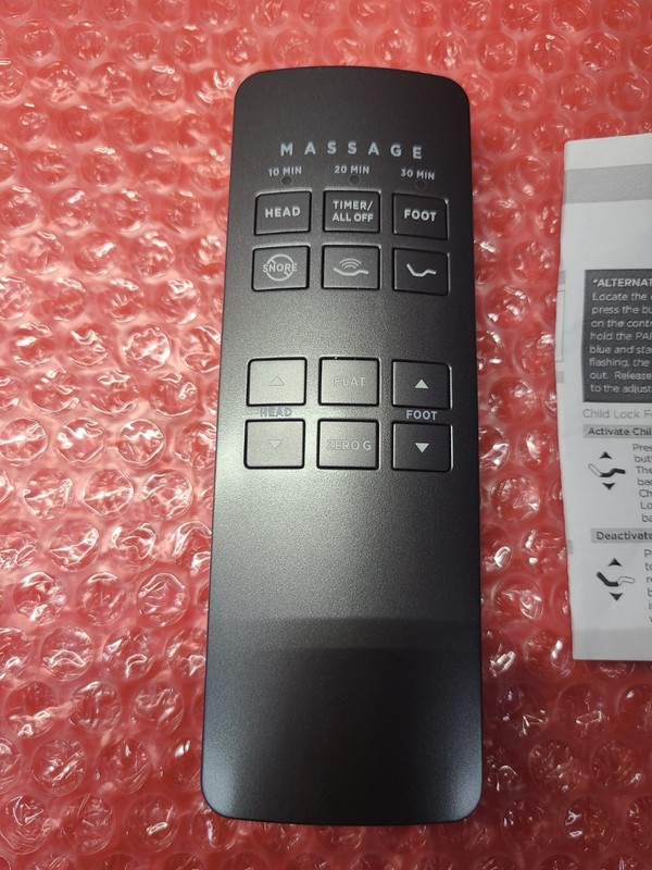 Replacement Remote for Serta Motion Perfect 2.0 Adjustable Bed 258B 75310 gallery