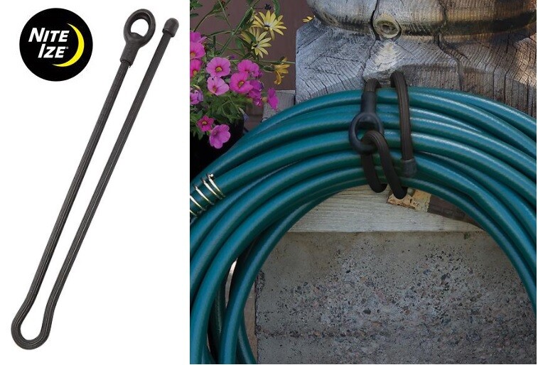 Niteize GEARTIE Loopable MEGA Reusable Rubber Twist Tie (32 Inch/2.6Ft) - Black gallery