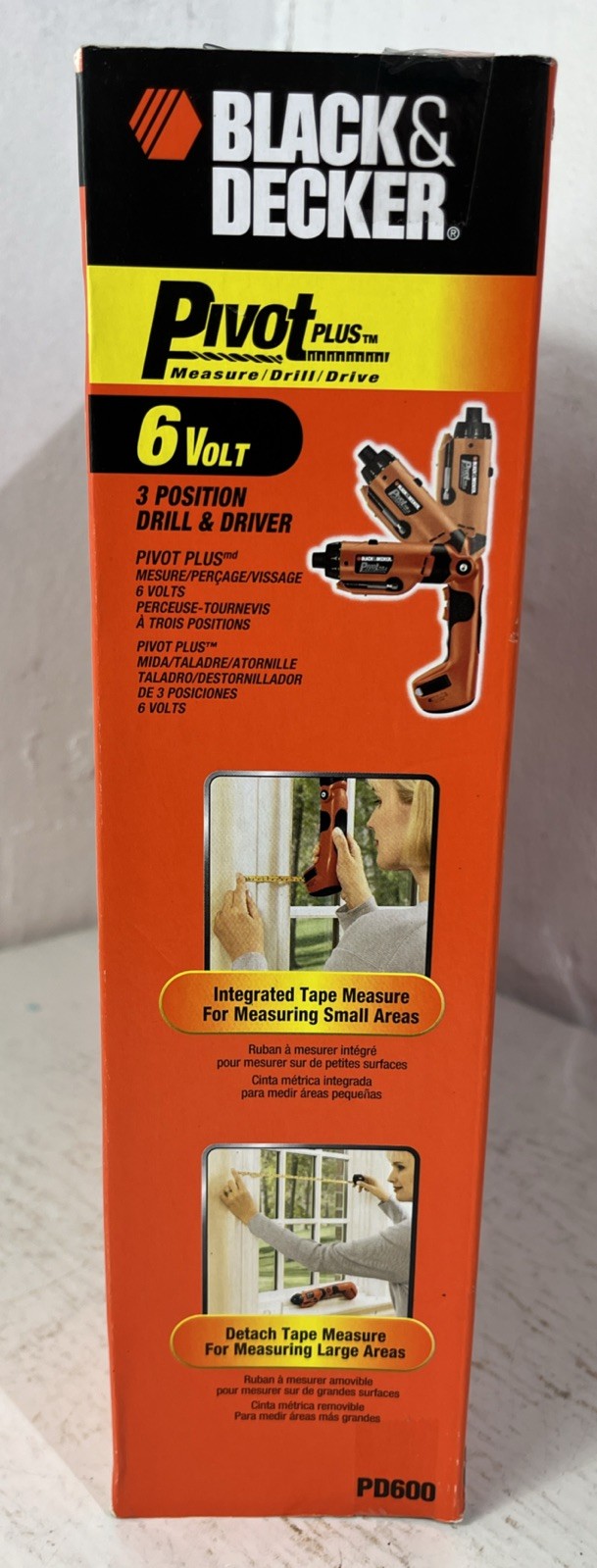 BLACK & DECKER Pivot Plus 6V MAX 3 Position Drill Driver (PD600) FACTORY SEALED gallery