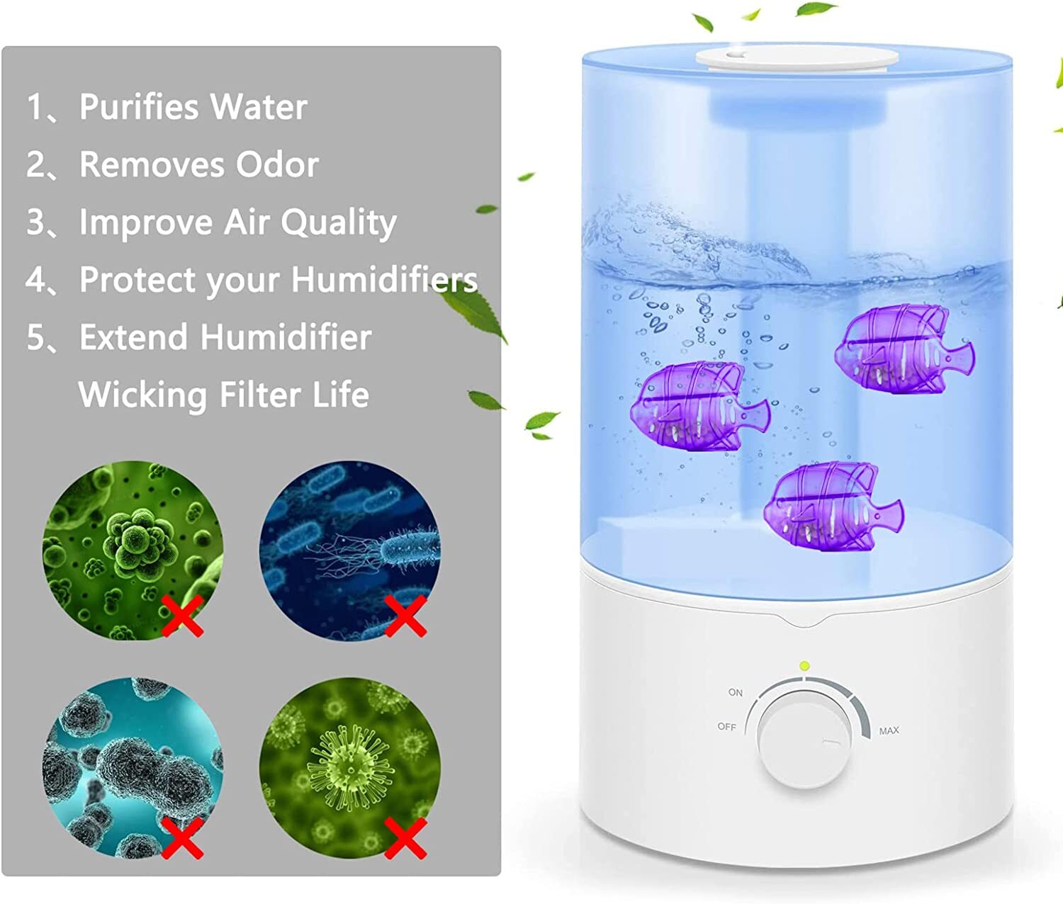 Humidifier Tank Cleaner and Fish Tanks Cleaner Compare to Protec Kaz PC1F 6 Pack gallery