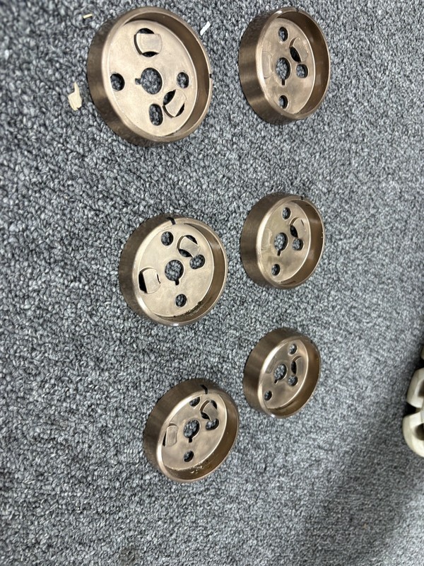 CAFÉ™ Front Control Gas Knobs and Handles - Brushed Bronze CXFCGHKPMBZ gallery