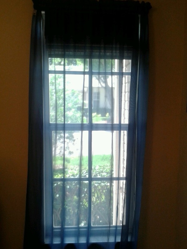 One Gorgeous Slate Blue Sheer Panel by JCPenney gallery