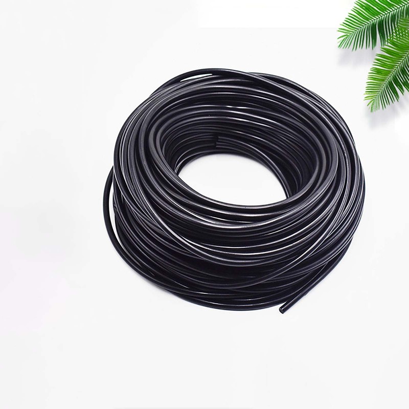 Black Solid Silicone Rubber Sealing Strip Round O Ring Cord Seal Gasket Ø 1-30mm gallery