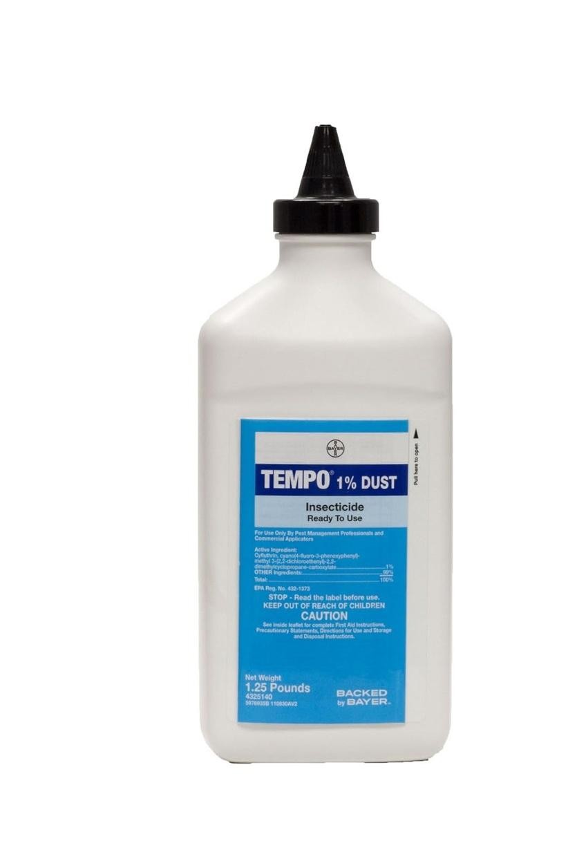 Tempo 1% Dust Insecticide 1.25 lb Ready to Use Bottle by envu Pest Control gallery