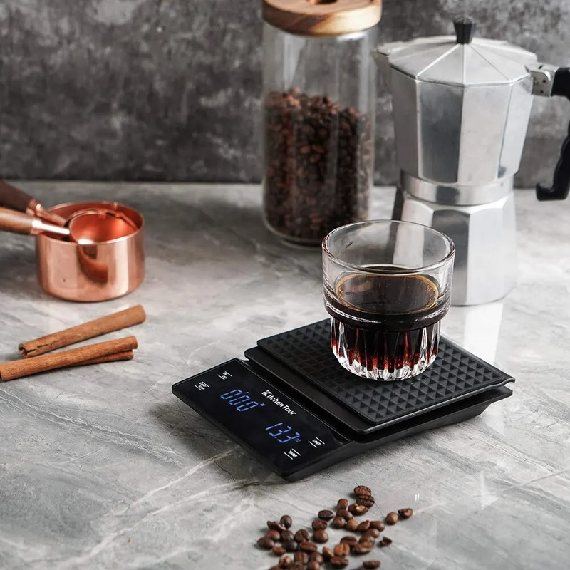 Kitchen Tools Coffee Scale with Timer Digital Multifunction Weighing Scale 3Kg/0 gallery