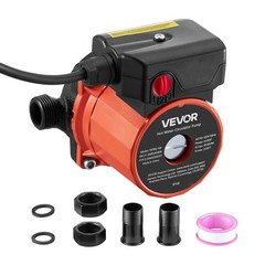 VEVOR Hot Water Recirculating Pump 10 GPM Circulation Pump 3-Speed Cast Iron