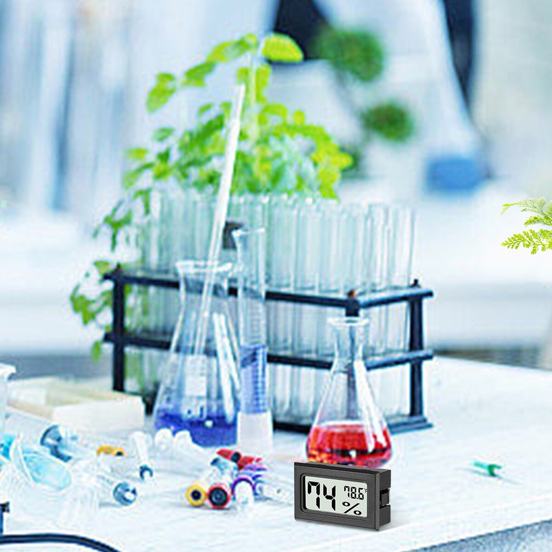 1-100PCS Mini Electronic Temperature Humidity Meters Gauge Indoor For Greenhouse gallery