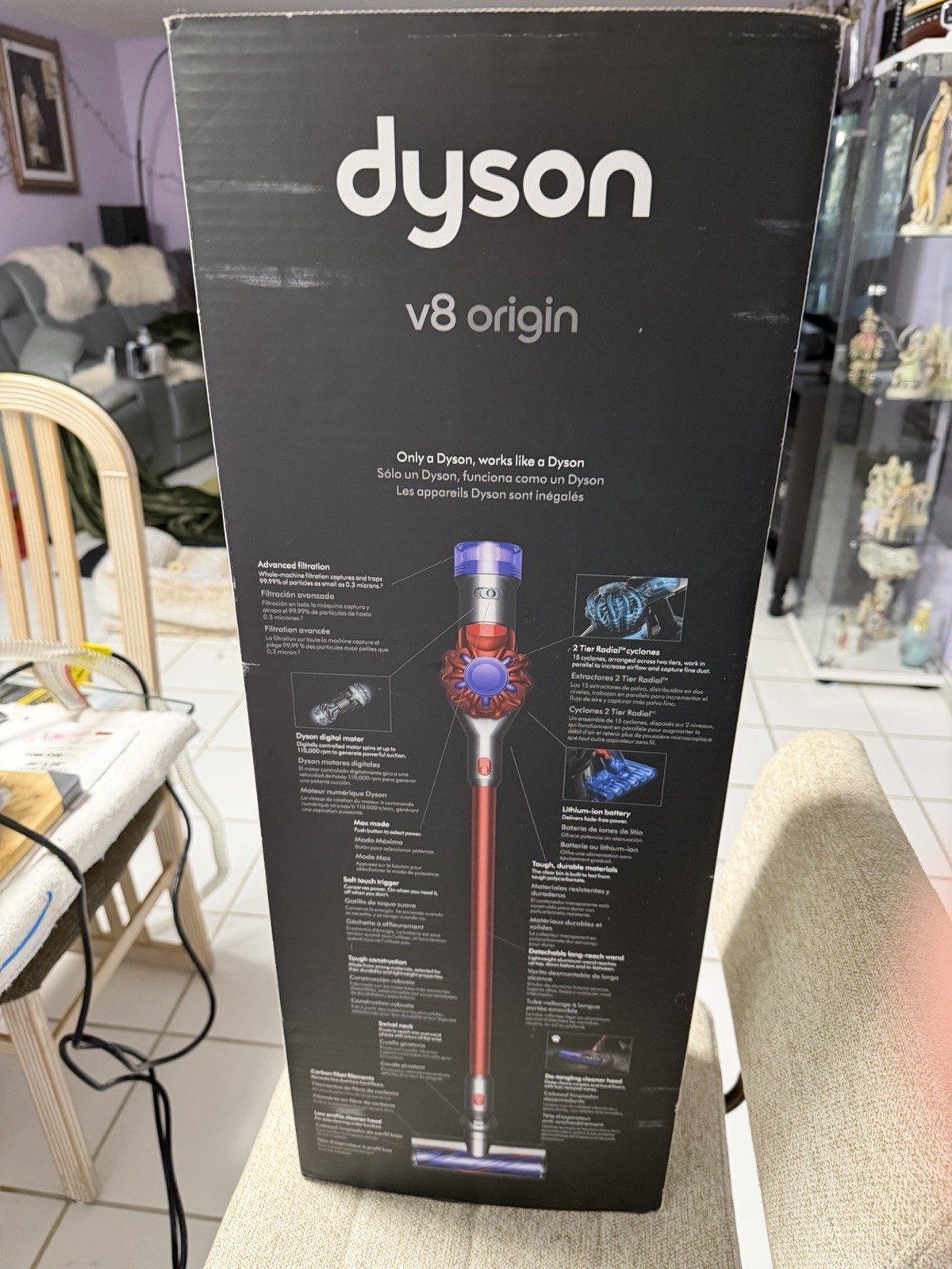Dyson V8 Origin Cordless Vacuum Cleaner Brand New In The Box Sealed gallery