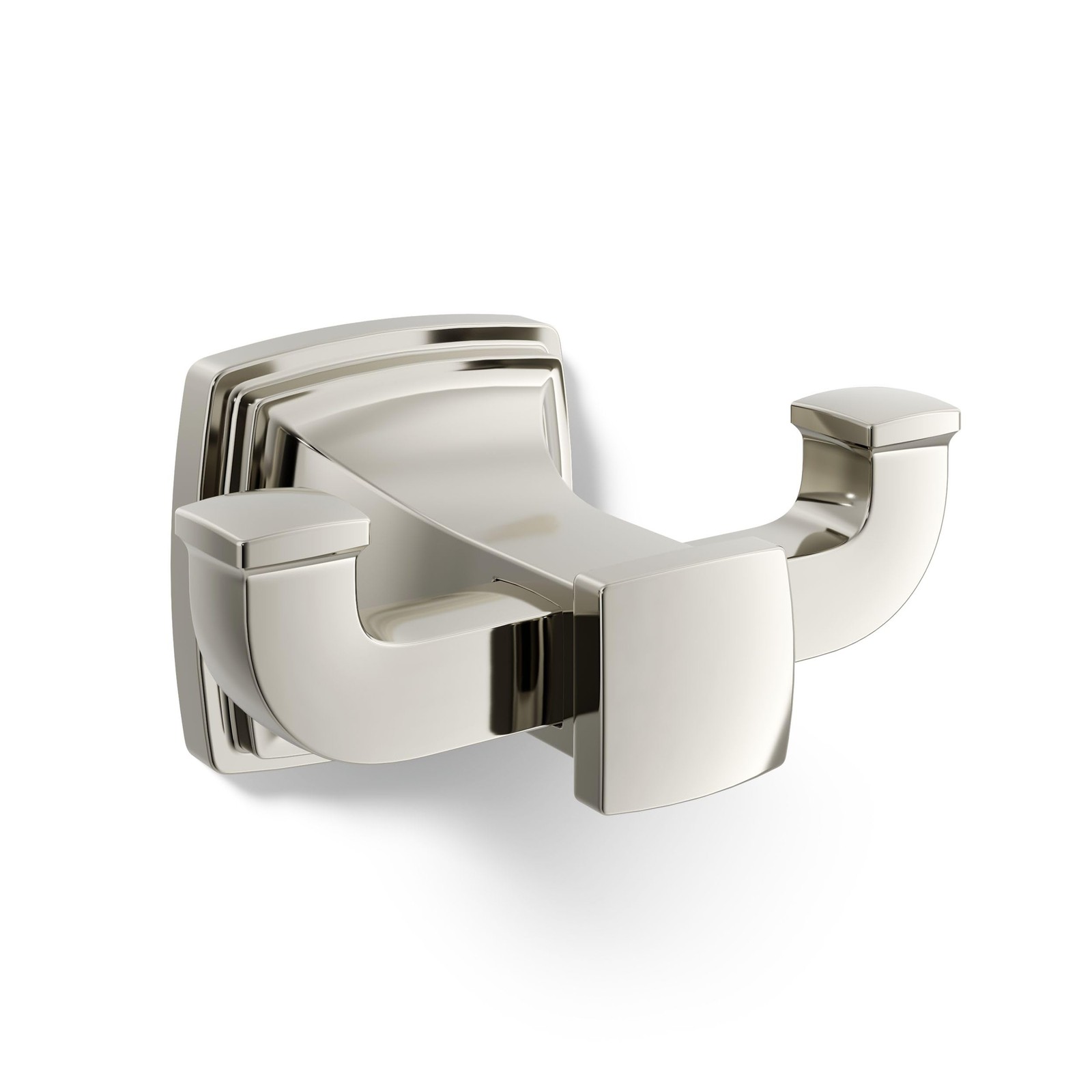 27411-SN Riff® Double Robe Hook, Vibrant Polished Nickel gallery