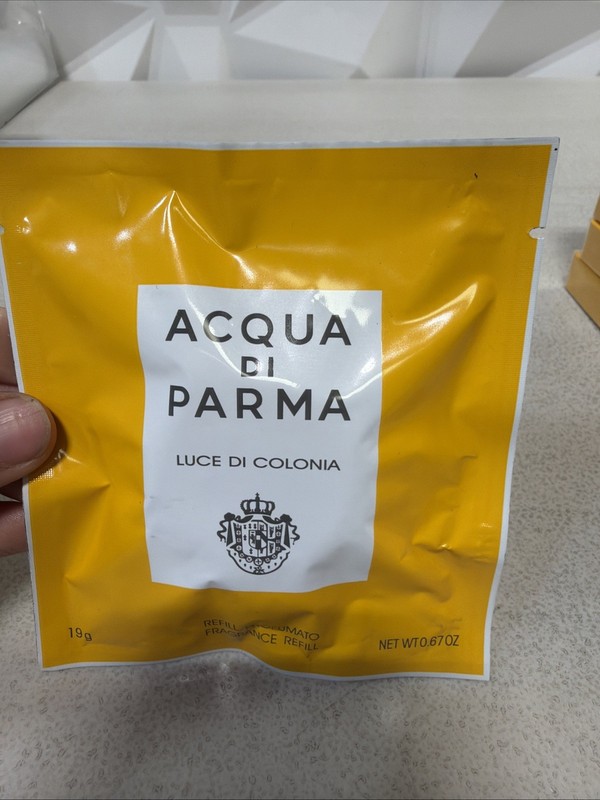 ACQUA DI PARMA Car Diffuser REFILL LUCE DI COLONIA 19g NEW gallery