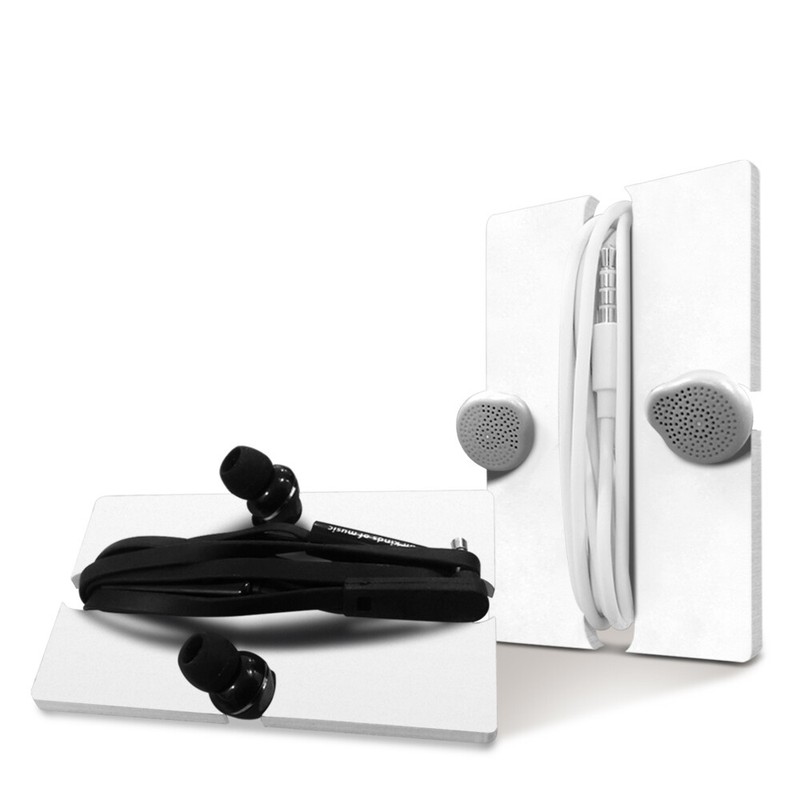 5 Pcs Cord Wrap Holder Organizer for Headphones Earphones Cable Universal Fit gallery