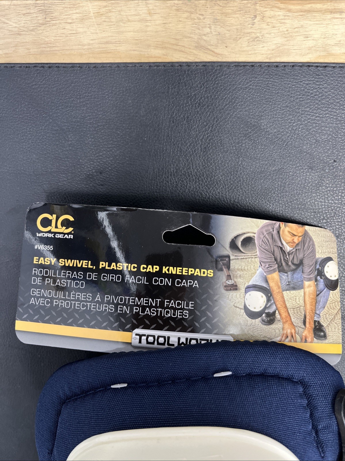Clc Work Gear V6355 Knee Pad, Swivel, Foam Pad, Plastic Cap, Quick Release gallery