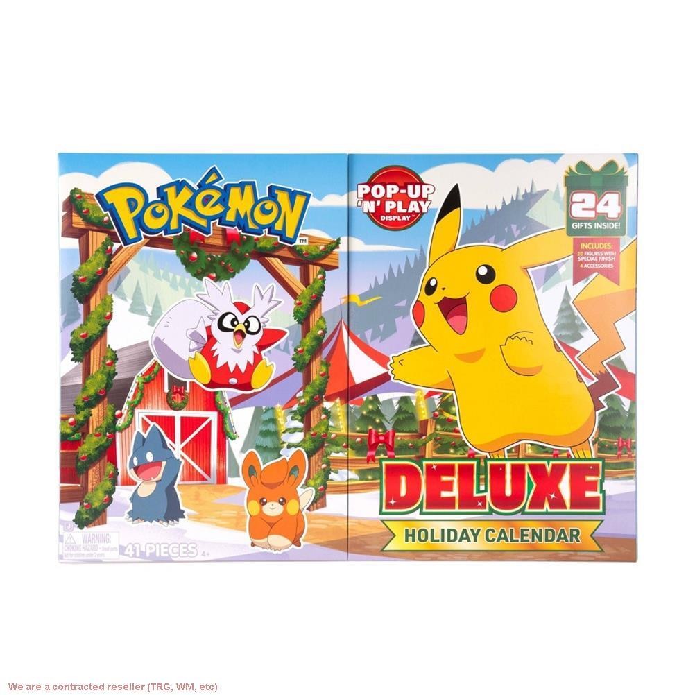 Pokemon Battle Figure Multipack Deluxe Holiday Calendar 2025 gallery