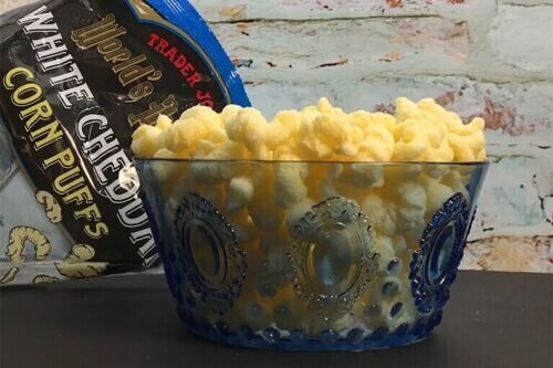 2 Packs Trader Joe's World’s Puffiest White Cheddar Corn Puffs 7 oz Each Pack gallery