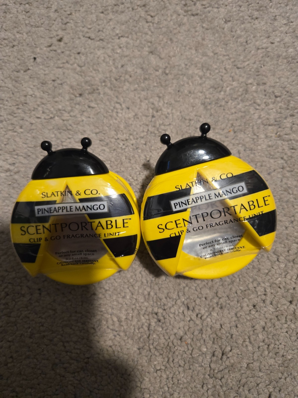 BATH AND BODY WORKS PINEAPPLE MANGO CLIP AND GO SCENTPORTABLE X2 gallery