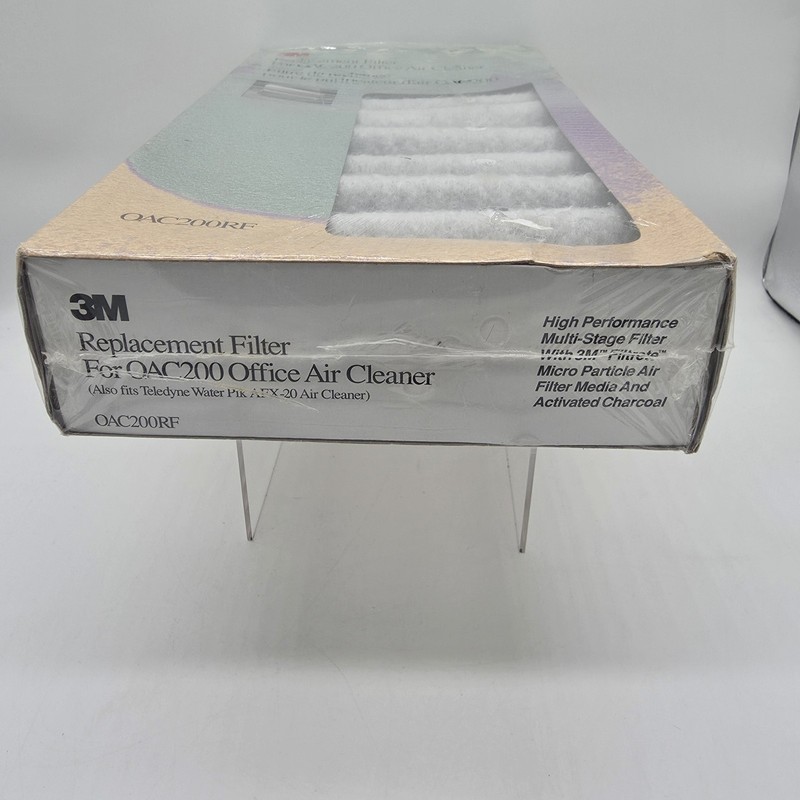 3M Replacement Filter For OAC200 Office Air Cleaner New Sealed OAC200RF 1995 USA gallery
