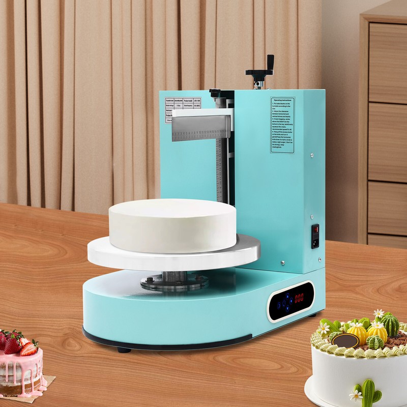Electric Automatic Cake Cream Butter Coating Machine Cake Spreading Machine 110V gallery