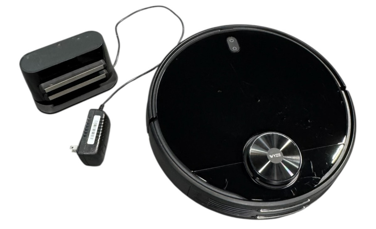 ✅ Wyze WVCR200S Robot Vacuum Cleaner Smart Mapping Black Excellent ✅ gallery