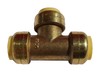 3/4 PUSH FIT TEE (5 PIECES) 3/4" X 3/4" X 3/4" PUSH FIT TEE gallery