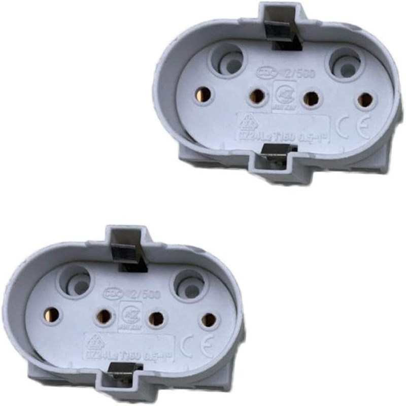 2pcs 2g11 Socket 4 Pin Cfl Compact Fluorescent Socket 4pin Led/cfl Uv Tube 2g11 gallery