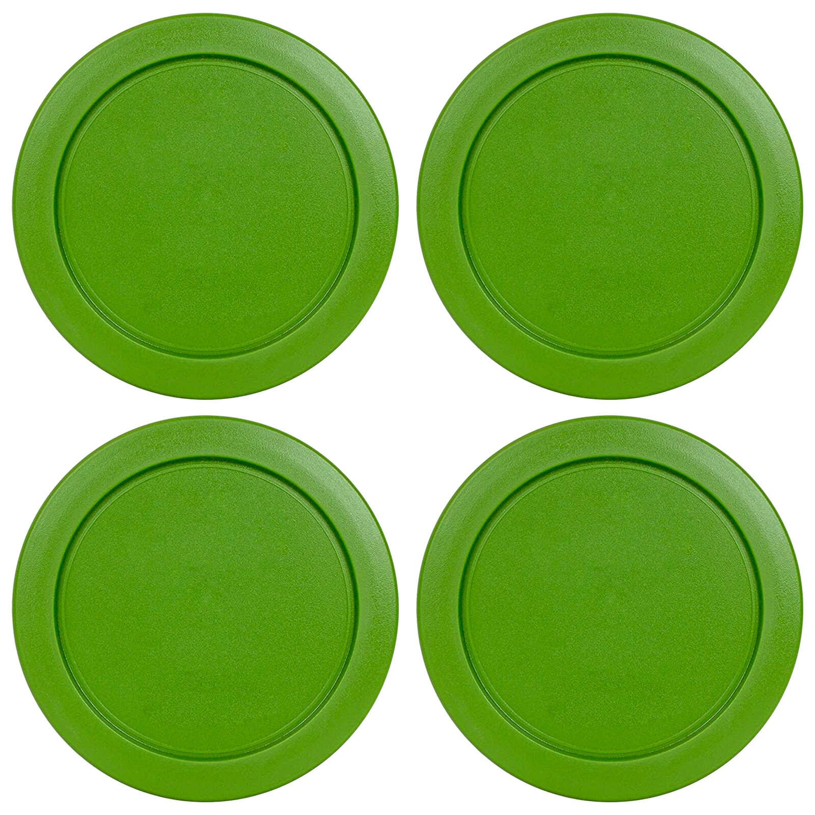4 Replacement Lids Covers for Pyrex 2-Cup Containers, 5-Inch 7200-PC GREEN gallery