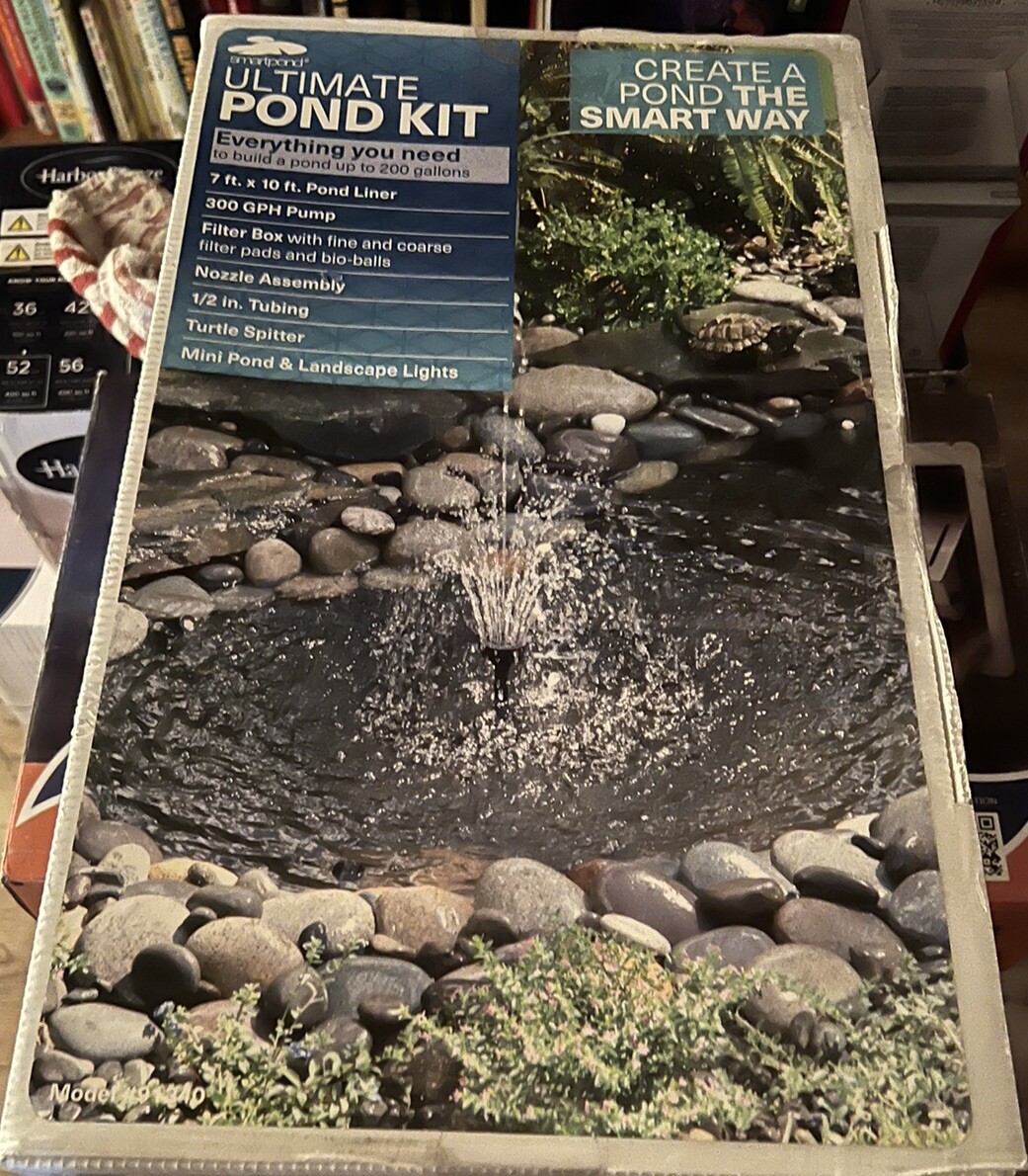 Smartpond Ultimate Pond Kit Pump Filter for Ponds up to 200 Gallons 91340 300GPH gallery