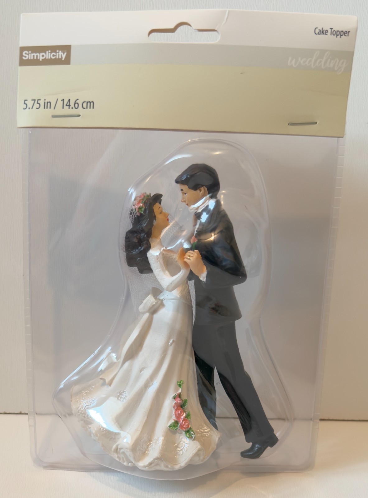 Wilton Wedding Cake Topper Bride and Groom First Dance Figurine New NIP 5.75" gallery