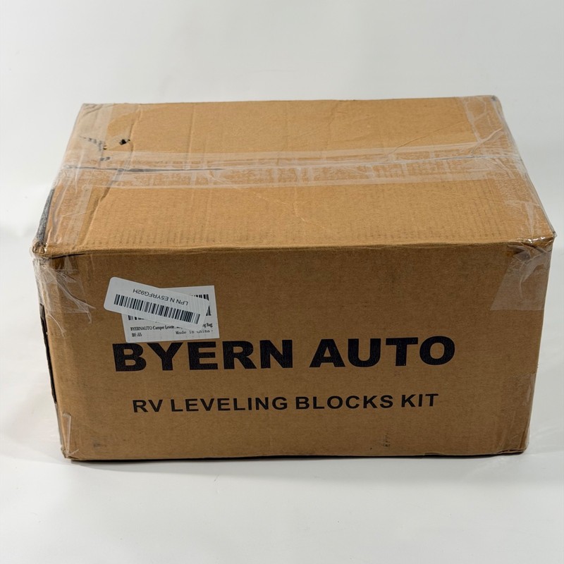 BYERNAUTO RV Leveling Blocks Ramp Kit, 2 Pack Camper Levelers for Travel gallery