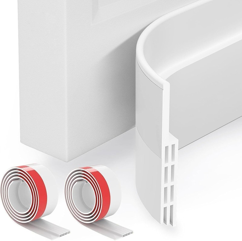 2-Pack Energy Saving Door Draft Stopper - Silicone Insulation gallery