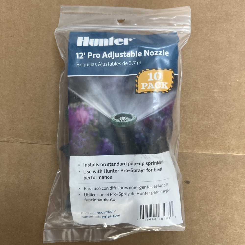 Hunter Industries Pro Adjustable Arc 12 ft. Radius Pop-Up Sprinkler Spray(10PK)